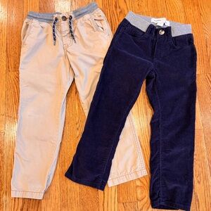 Kids Corduroy and Khaki Pants Set